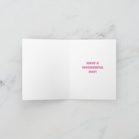 Happy Birthday-ballonkaart Kaart (Binnen)