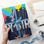 Happy Birthday-ballonnen Cadeaupapier