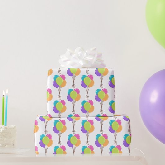 Happy Birthday-ballonnen Cadeaupapier (Feestgeschenken)