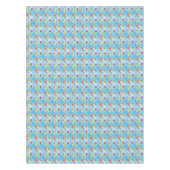 Happy Birthday-ballonnen en Petten Tafelkleed (Voorkant)