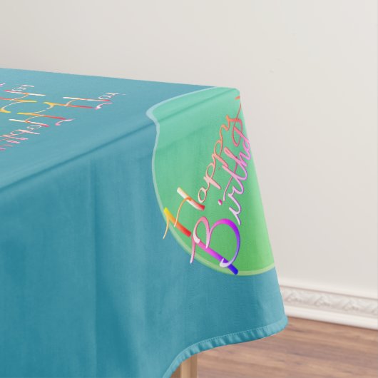 Happy Birthday-ballonnen Tafelkleed (Voorbeeld)