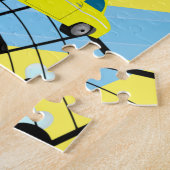 Happy Birthday ballons Cake Boy Cars Legpuzzel (Zijkant)