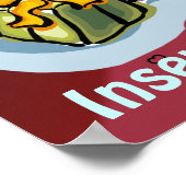 Happy Birthday Balloons Poster (Hoek)