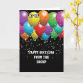 Happy Birthday Balloons uit groep Kaart (Gele Bloem)