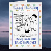 Happy Birthday Bank Employee