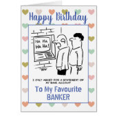 Happy Birthday Banker (Voorkant)