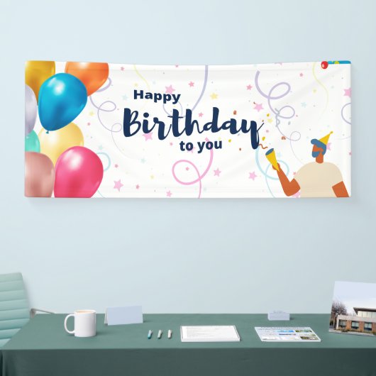 Happy Birthday Banner (Beurs)