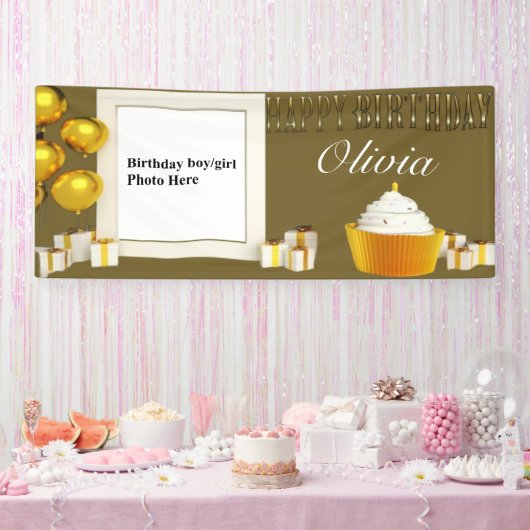  Happy Birthday Banner 5 (Feest)