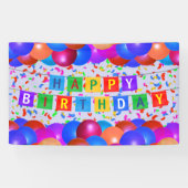 Happy Birthday Banner #6 (Horizontaal)