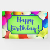 Happy Birthday Banner #7 (Horizontaal)