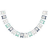 Happy Birthday Banner Boho Tribal Arrows Feathers (Alle)