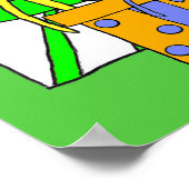 Happy Birthday Banner, Boy's Birthday Poster (Hoek)