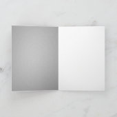 Happy Birthday Banner Typografie Kaart (Binnen)