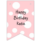 Happy Birthday Banner voor het verjaardagsfeestje (Tweede vlag)