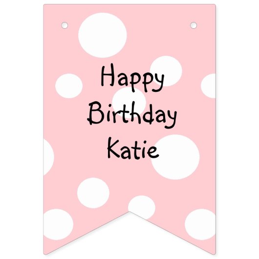 Happy Birthday Banner voor het verjaardagsfeestje  (Tweede vlag)