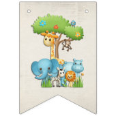 Happy Birthday Banner Wild (Eerste vlag)