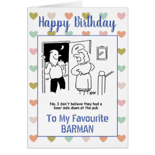 Happy Birthday Barman