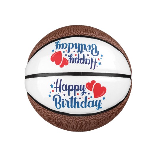 happy birthday basketbal (Voorkant)