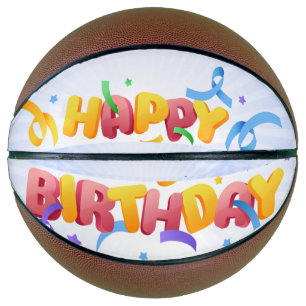 Happy Birthday Basketball Basketbal
