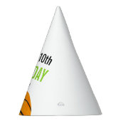 Happy Birthday Basketball Sports Kinder gepersonal Feesthoedjes (Rechts)