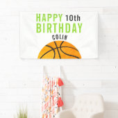 Happy Birthday, Basketball Sports Kinder Simple Bo Spandoek (Insitu)
