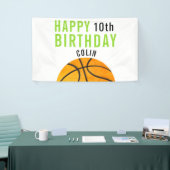 Happy Birthday, Basketball Sports Kinder Simple Bo Spandoek (Beurs)