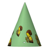 Happy Birthday Bass Instrumentalist Paper Feesthoedjes (Links)