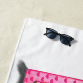 Happy Birthday Beach handdoek Gift Baby Beren Part (In situ)