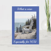 ***HAPPY BIRTHDAY** BEACH STYLE CARD KAART (Voorkant)