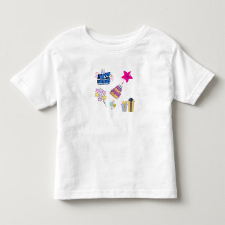 Happy Birthday Bear Celebration" or "Birthday Bear Kinder Shirts