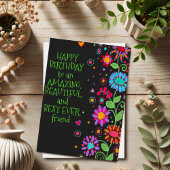 Happy Birthday Beauful Friend Kaart