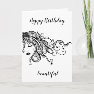 "HAPPY BIRTHDAY" ***BEAUTIFUL** KAART