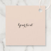 Happy Birthday Bedankjes Labels (Achterkant)