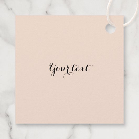 Happy Birthday Bedankjes Labels (Achterkant)