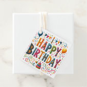 Happy Birthday Bedankjes Labels (In situ)