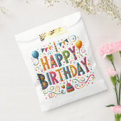 Happy Birthday Bedankzakje (Gezegeld)