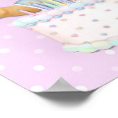 Happy Birthday Beer Girl - Aanpassen Poster (Hoek)