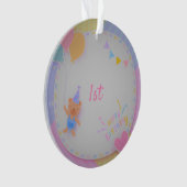 Happy Birthday Beer  Ornament (voorkant)