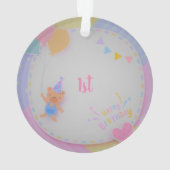 Happy Birthday Beer  Ornament (achterkant)