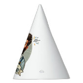 Happy Birthday Beer Party Hat for Men Feesthoedjes (Rechts)