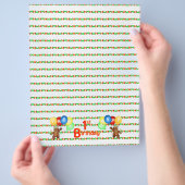 Happy Birthday Beer Scrapbook Paper 5 Flyer (Hand)