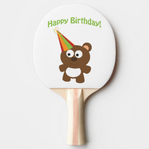 Happy Birthday Beer Tafeltennisbatje
