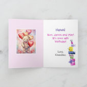 Happy Birthday Beer Voeg meisjesnaam en leeftijd t Kaart (Binnen)