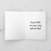 HAPPY BIRTHDAY BEER ZINGT VOOR JOU KAART (Binnen)