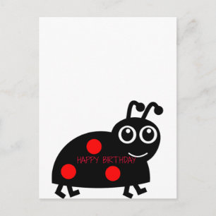 Happy Birthday Beetle Briefkaart
