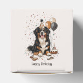 Happy Birthday Bernese Mountain Dog Bedankdoosjes (Bovenkant)