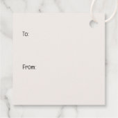 Happy Birthday Bernese Mountain Dog Bedankjes Labels (Achterkant)