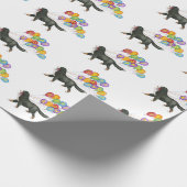 Happy Birthday Bernese Mountain Dog Cadeaupapier (Hoek)