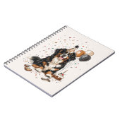 Happy Birthday Bernese Mountain Dog Notitieboek (Linkerzijde)