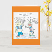 Happy Birthday beroemd gemaakt door Tommy & Grumpy Kaart (Gele Bloem)